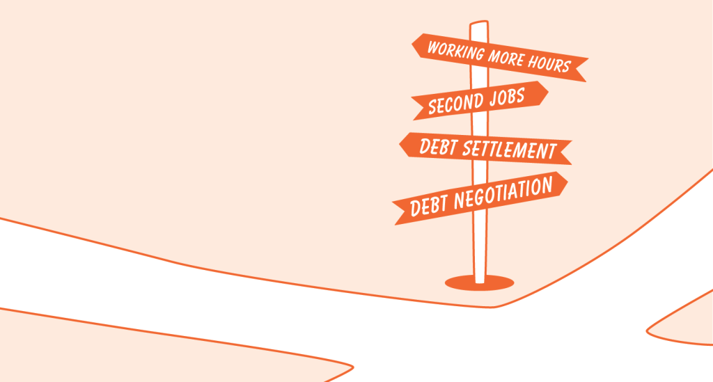 debt settlement not working